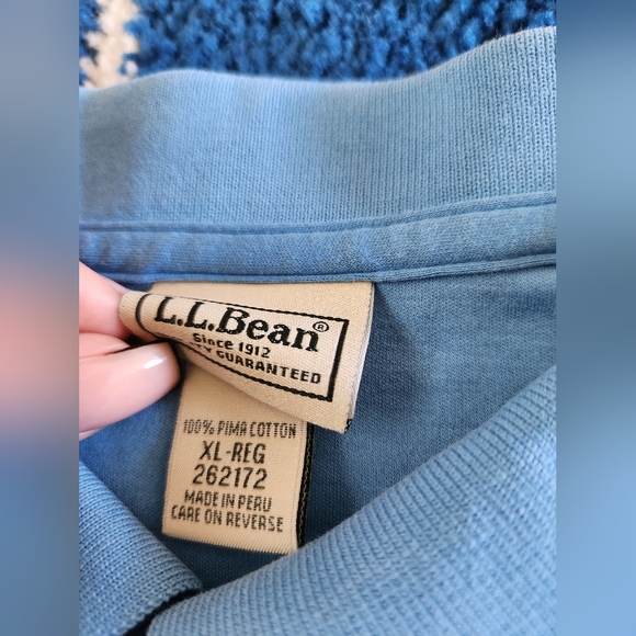 L.L.Bean Short Sleeve Polo Xl - Picture 3 of 3